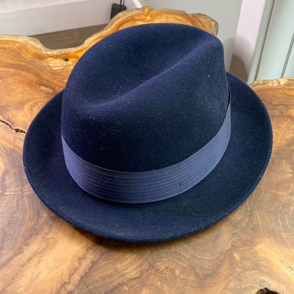 Goorin Bros Fedora Navy size Large